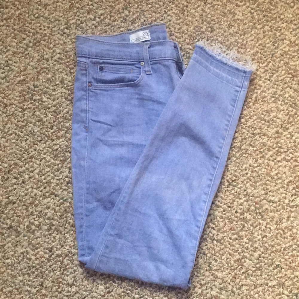 GAP LIGHT BLUE SKINNY JEANS